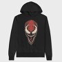 Red Wolf Howl 2, Hanorac Oversize Barbati (Unisex)