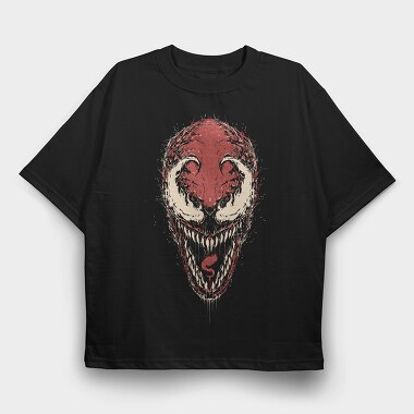 Red Wolf Howl 2, Tricou Oversize Barbati (Unisex)