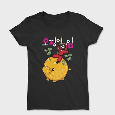 Piggy Bank Climb, Tricou Femei