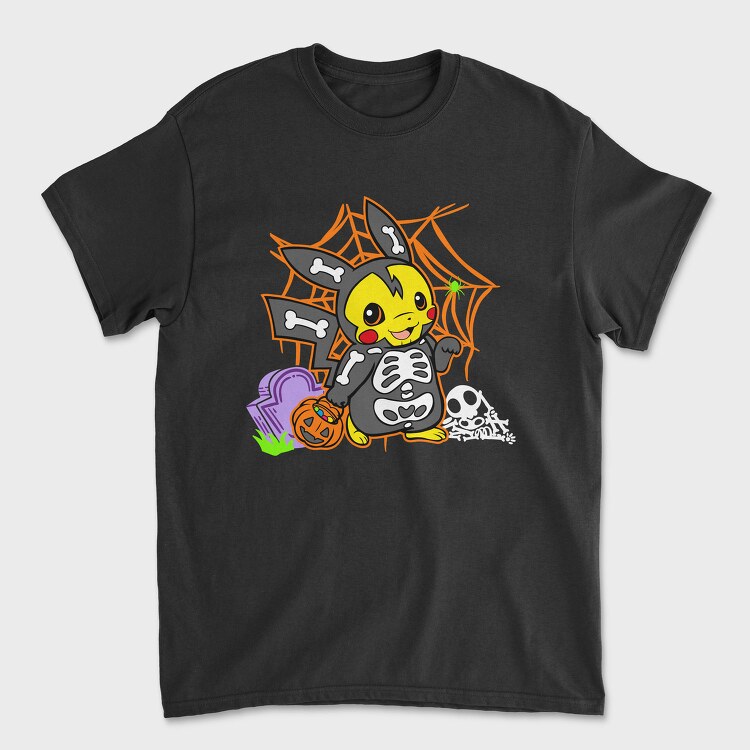 Pikachu Halloween Costume, Tricou Barbati (Unisex)