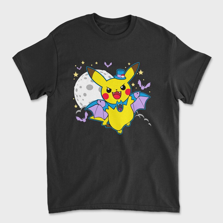 Pikachu Vampire Hat, Tricou Barbati (Unisex)
