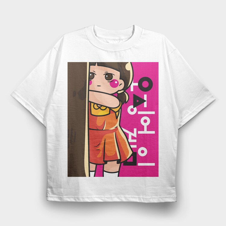 Pinkplayground, Tricou Oversize Barbati (Unisex)