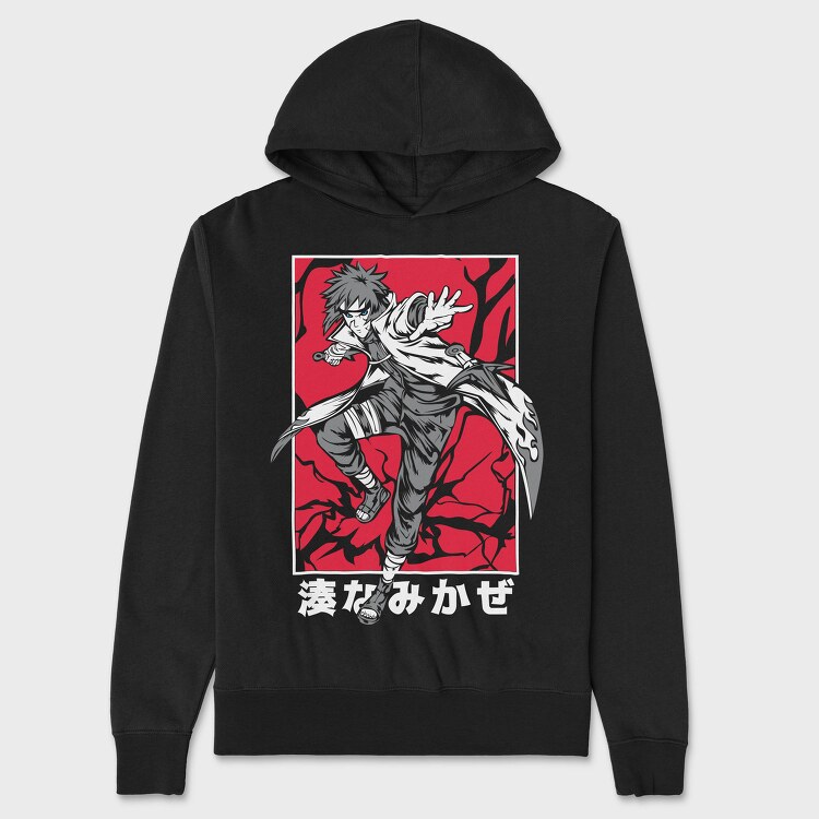 Red Rage, Hanorac Oversize Barbati (Unisex)