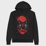 Red Skull Splatter, Hanorac Oversize Barbati (Unisex)