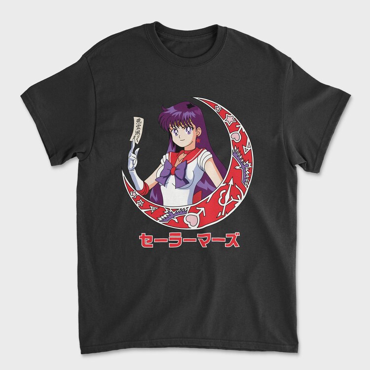 Sailor Mars Moon, Tricou Barbati (Unisex)