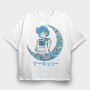 Sailor Moon Moonlight 1, Tricou Oversize Barbati (Unisex)