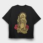 Saint Jude Prayer, Tricou Oversize Barbati (Unisex)