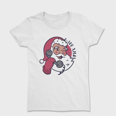 Santa Boxing Xmas, Tricou Femei
