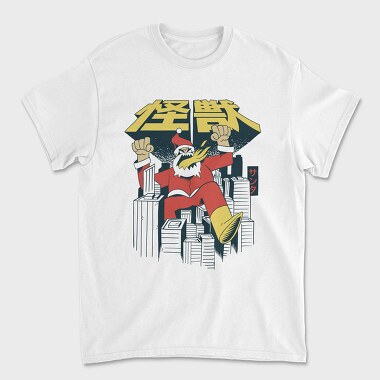 Santa Fist City, Tricou Barbati (Unisex)