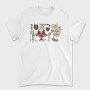 Santas Naughty List, Tricou Barbati (Unisex)