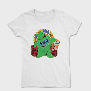 Skeleton Monster Feast, Tricou Femei