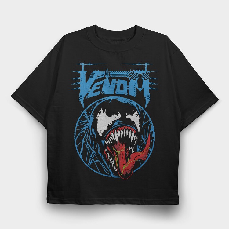 Venomous, Tricou Oversize Barbati (Unisex)