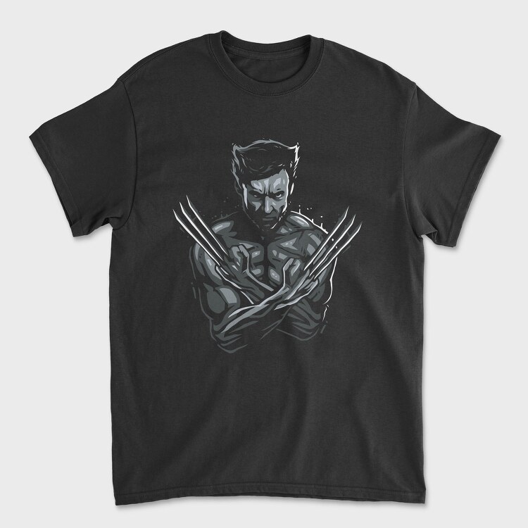 Wolverine Claws Out 1, Tricou Barbati (Unisex)