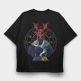Zodiac Dragon, Tricou Oversize Barbati (Unisex)