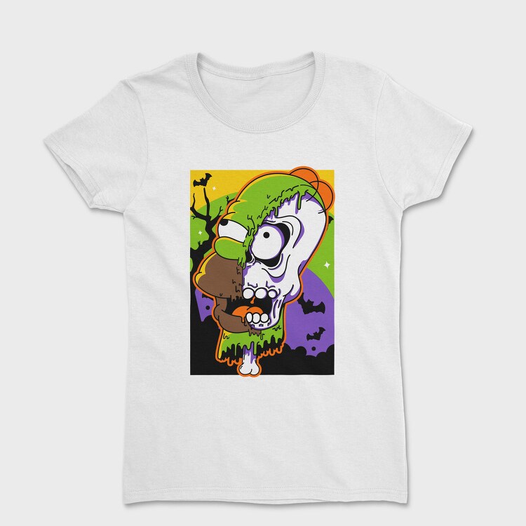 Zombie Clown Scream, Tricou Femei