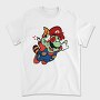 Zombie Mario, Tricou Barbati (Unisex)