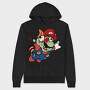 Zombie Mario, Hanorac Oversize Barbati (Unisex)
