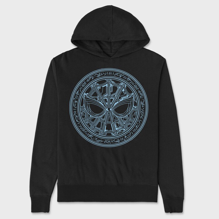 Spider Tech Symbol, Hanorac Oversize Barbati (Unisex)
