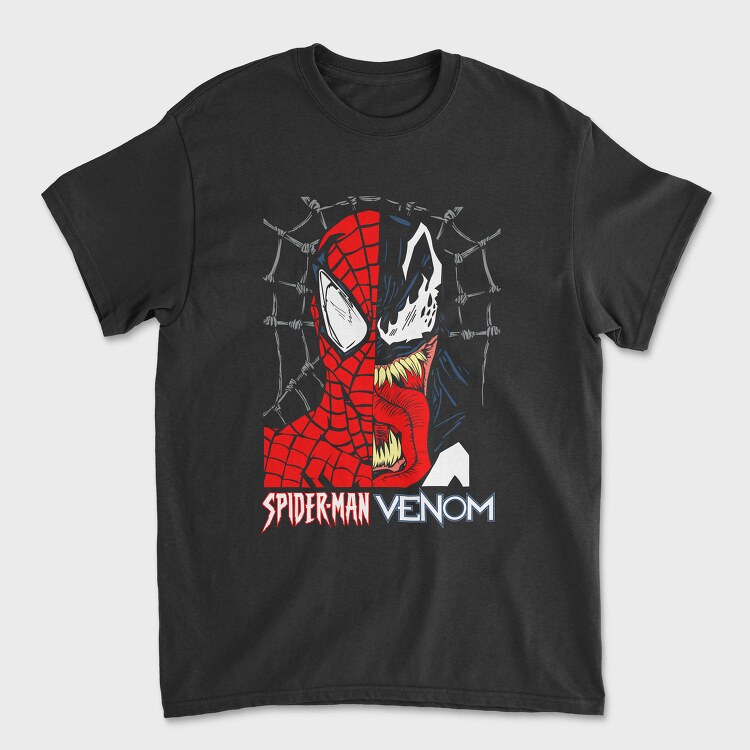 Spider Venom Web, Tricou Barbati (Unisex)