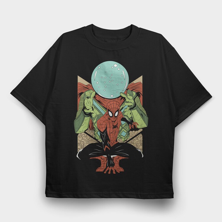 Spiderman Green Goblin, Tricou Oversize Barbati (Unisex)