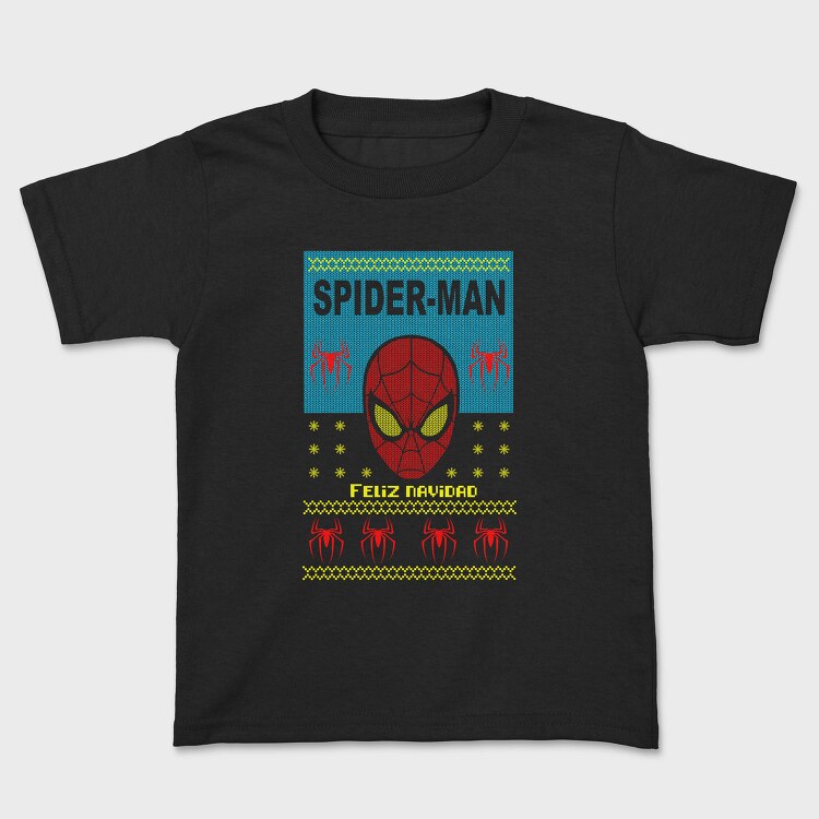 Spiderman Holiday Knit, Tricou Copii