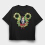 Snow White Wreath, Tricou Oversize Barbati (Unisex)