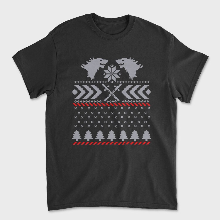 Snowflake Xmas, Tricou Barbati (Unisex)