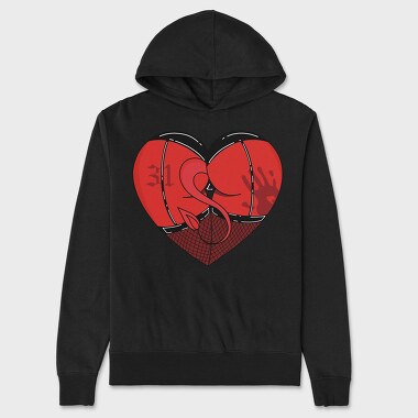 Spider Heart 31, Hanorac Oversize Barbati (Unisex)