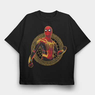 Spiderman Infinity Gauntlet, Tricou Oversize Barbati (Unisex)