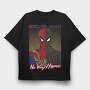 Spiderman No Way Home, Tricou Oversize Barbati (Unisex)