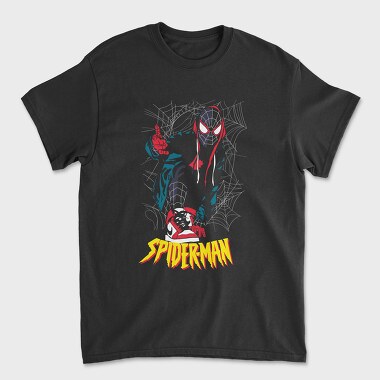 Spiderman Rock On, Tricou Barbati (Unisex)
