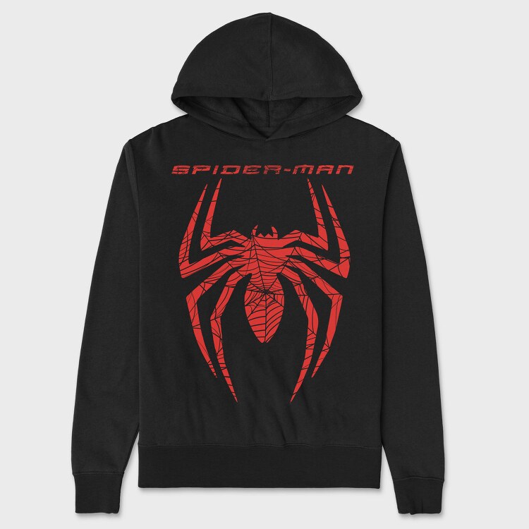 Spiderman Web Spin 5, Hanorac Oversize Barbati (Unisex)