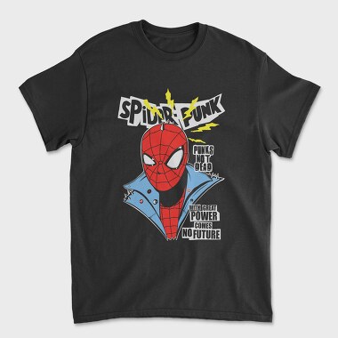 Spiderpunk Power, Tricou Barbati (Unisex)