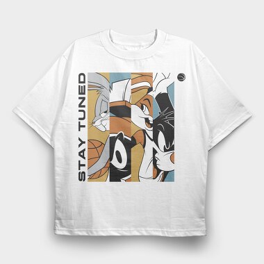 Staytuned Bugs, Tricou Oversize Barbati (Unisex)