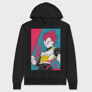 Super Saiyan Red, Hanorac Oversize Barbati (Unisex)