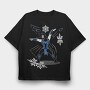 Superhero Pose, Tricou Oversize Barbati (Unisex)