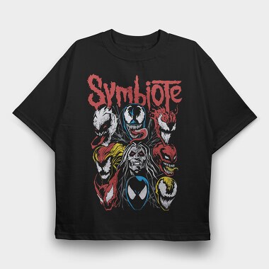 Symbiote Chaos, Tricou Oversize Barbati (Unisex)
