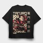Tanjiro Demon Slayer, Tricou Oversize Barbati (Unisex)