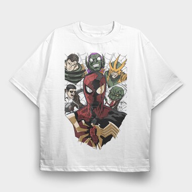 Spiderman Venom Symbiote, Tricou Oversize Barbati (Unisex)