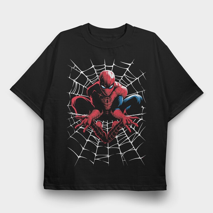 Spiderman Venomized, Tricou Oversize Barbati (Unisex)