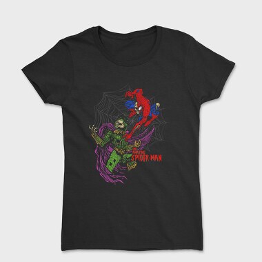 Spiderman Web Art, Tricou Femei