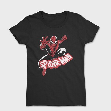 Spiderman Web Crawl, Tricou Femei