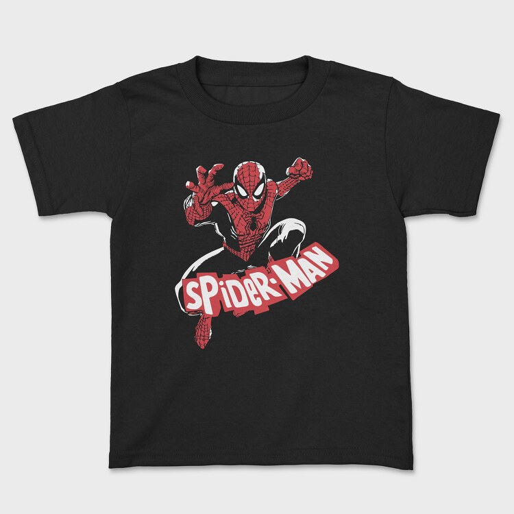 Spiderman Web Crawl, Tricou Copii
