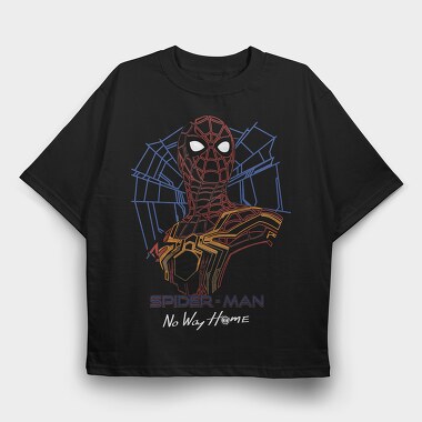 Spiderman Web Spin 2, Tricou Oversize Barbati (Unisex)