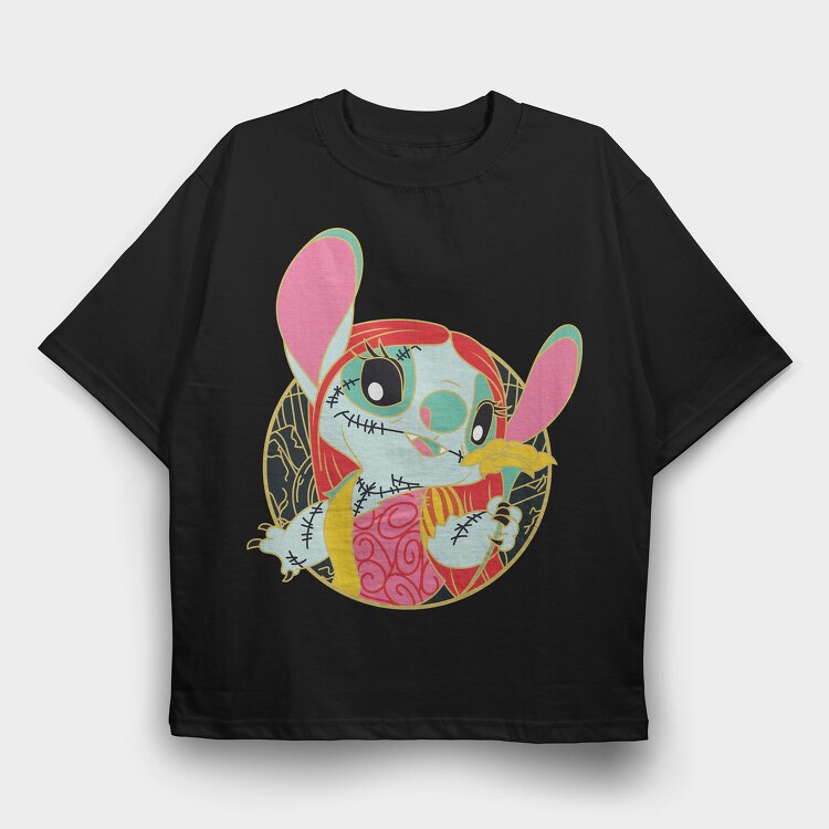 Stitchlivesforever, Tricou Oversize Barbati (Unisex)