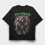 Tempest Skull, Tricou Oversize Barbati (Unisex)