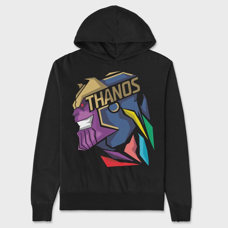 Thanos Helmet, Hanorac Oversize Barbati (Unisex)