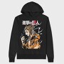Tiger Roar, Hanorac Oversize Barbati (Unisex)