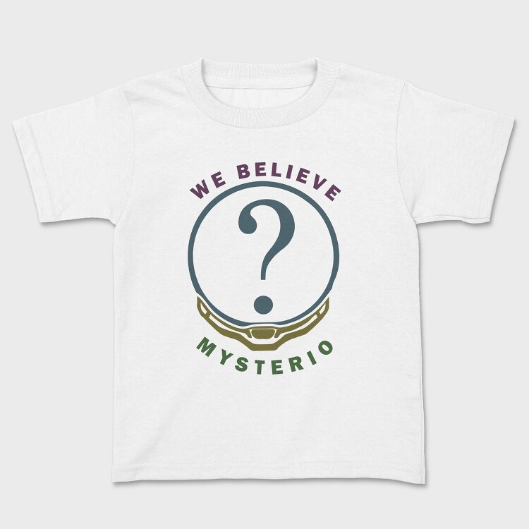 We Believe Mystery, Tricou Copii
