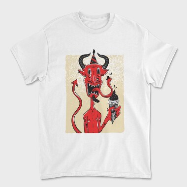 Tricou Barbati (Unisex), Devil Ice Cream